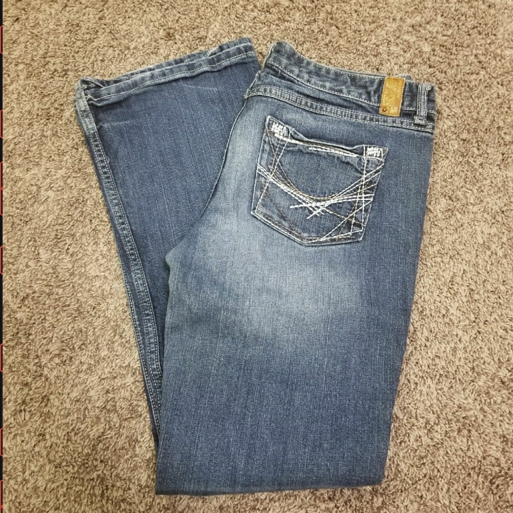 Maurices premium med wash jeans bootcut 11/12 reg